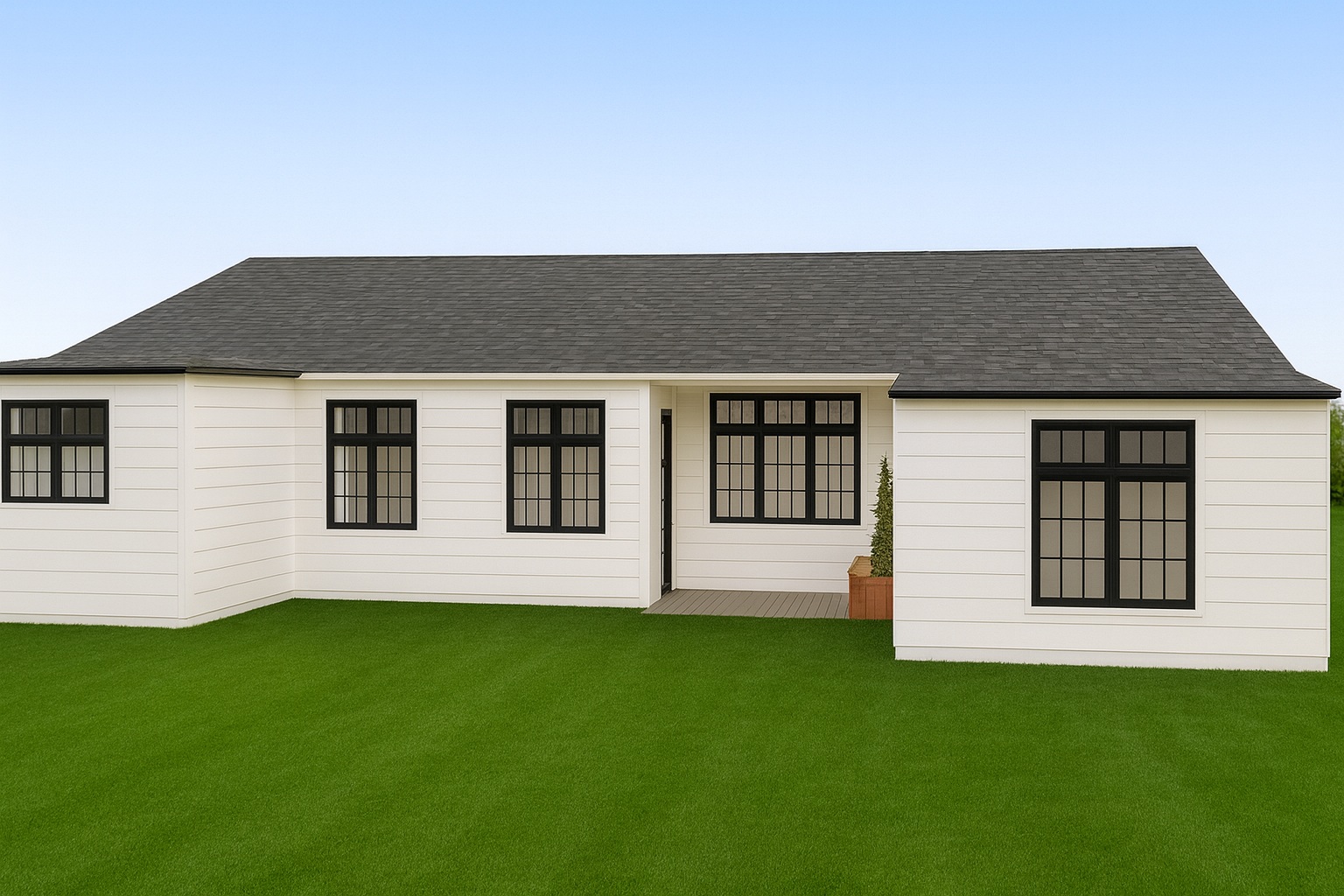 Visualization gallery - Inviting 5 Bedroom Ranch House Plan with 3.5 Baths