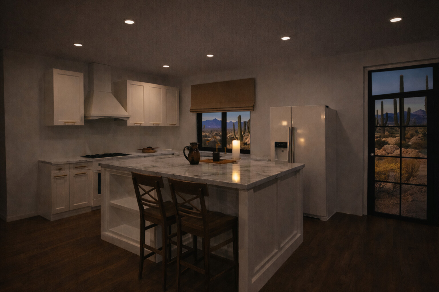 Visualization gallery - Bohemian Ranch House Plan — 2 Bedrooms, 2 Baths, 1-Car Garage, 2,130 sq ft