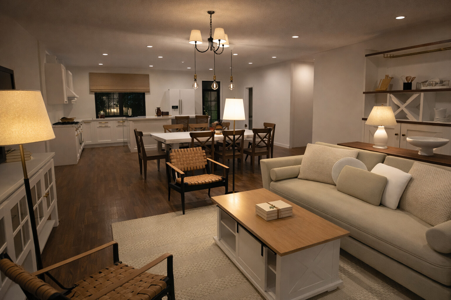 Visualization gallery - Bohemian Ranch House Plan — 2 Bedrooms, 2 Baths, 1-Car Garage, 2,130 sq ft