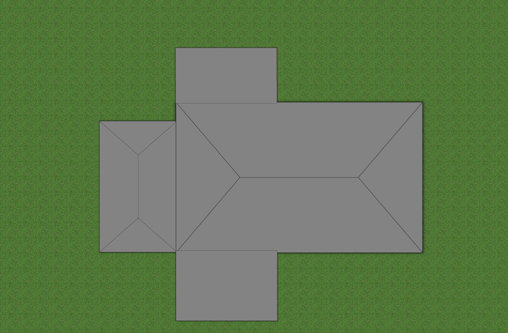 Blueprints - Bohemian Ranch House Plan — 2 Bedrooms, 2 Baths, 1-Car Garage, 2,130 sq ft