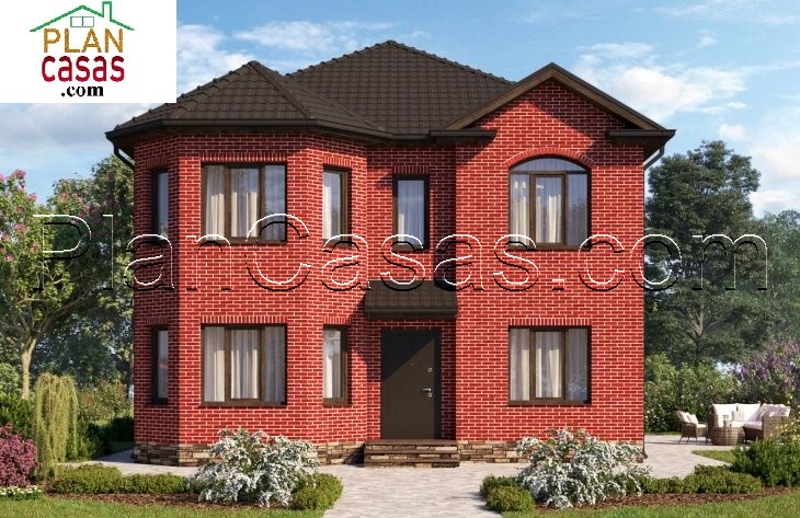 Two storey house house plan