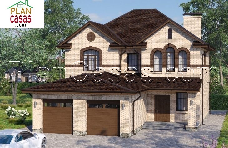 Two storey cottage house plan