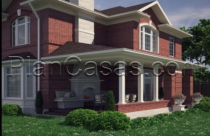 Visualization gallery - Two storey cottage