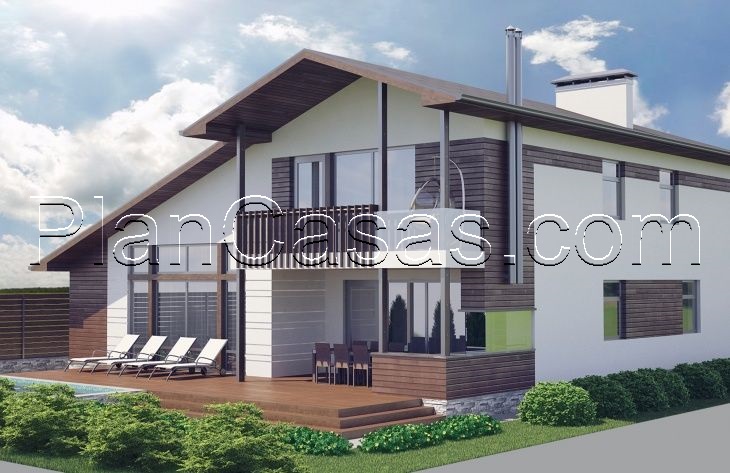 Visualization gallery - Two storey cottage