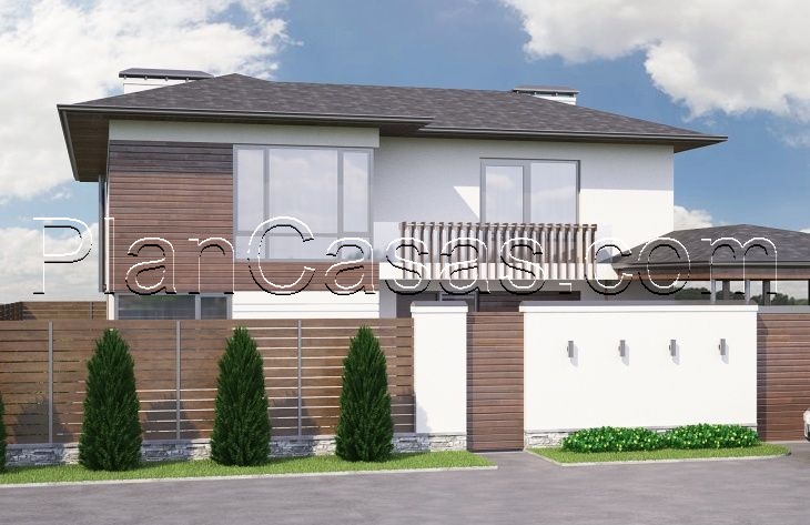 Visualization gallery - Two storey cottage