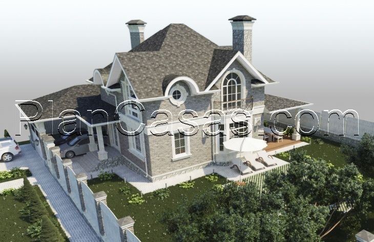 Visualization gallery - Two storey house