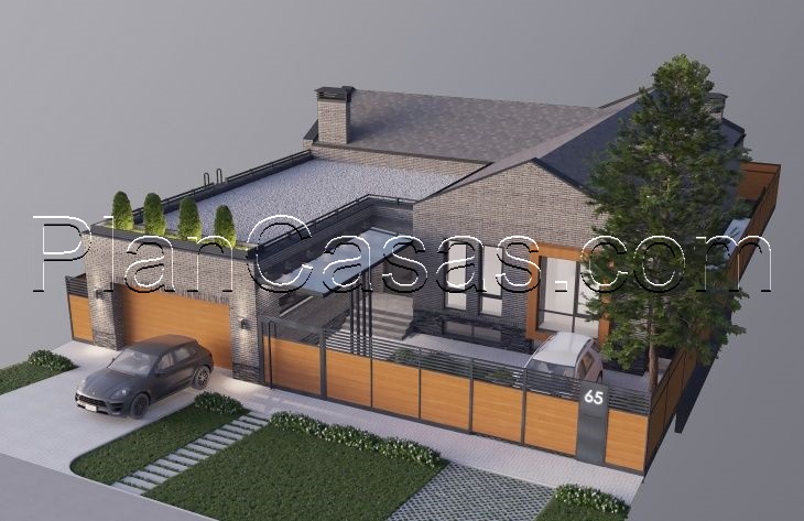 Visualization gallery - One storey house