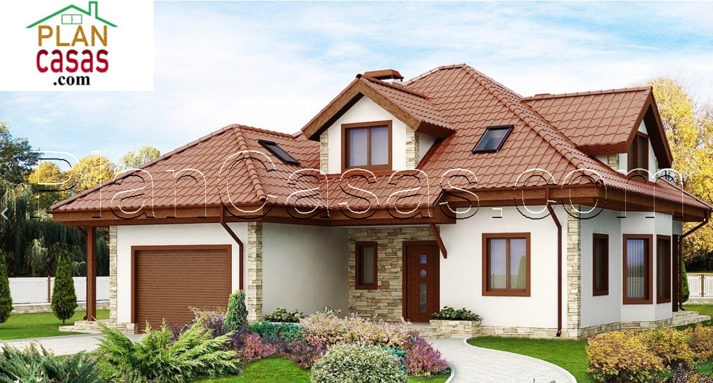 Two storey beautiful house house plan