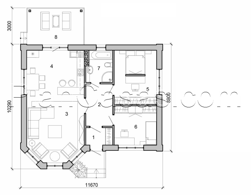 Visualization gallery - Beautiful small home