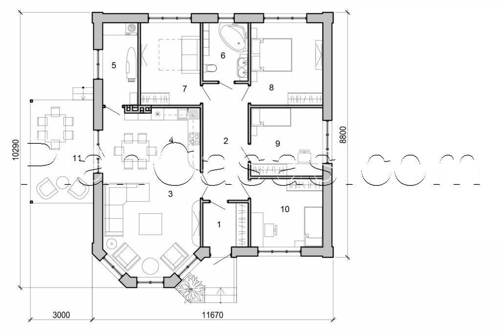 Visualization gallery - Beautiful small home