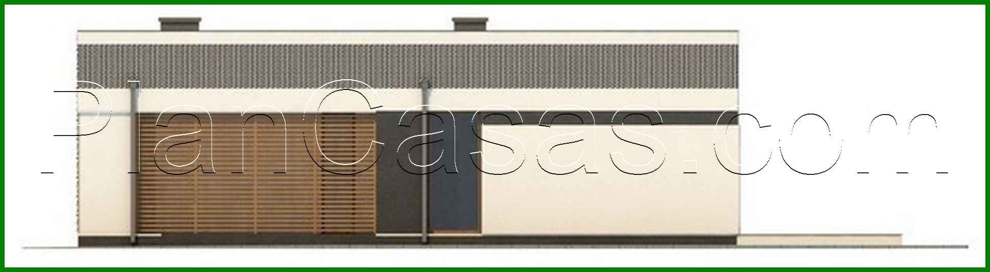 Visualization gallery - Modern house with a comfortable patio