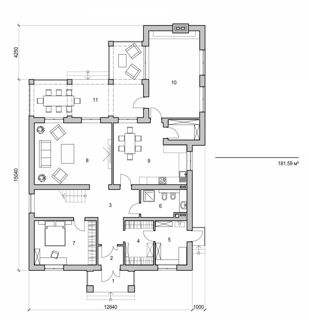Visualization gallery - Two storey house