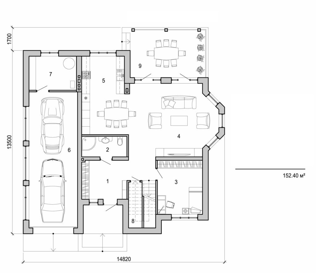 Visualization gallery - Two storey cottage