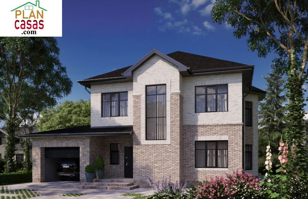 Two storey cottage house plan