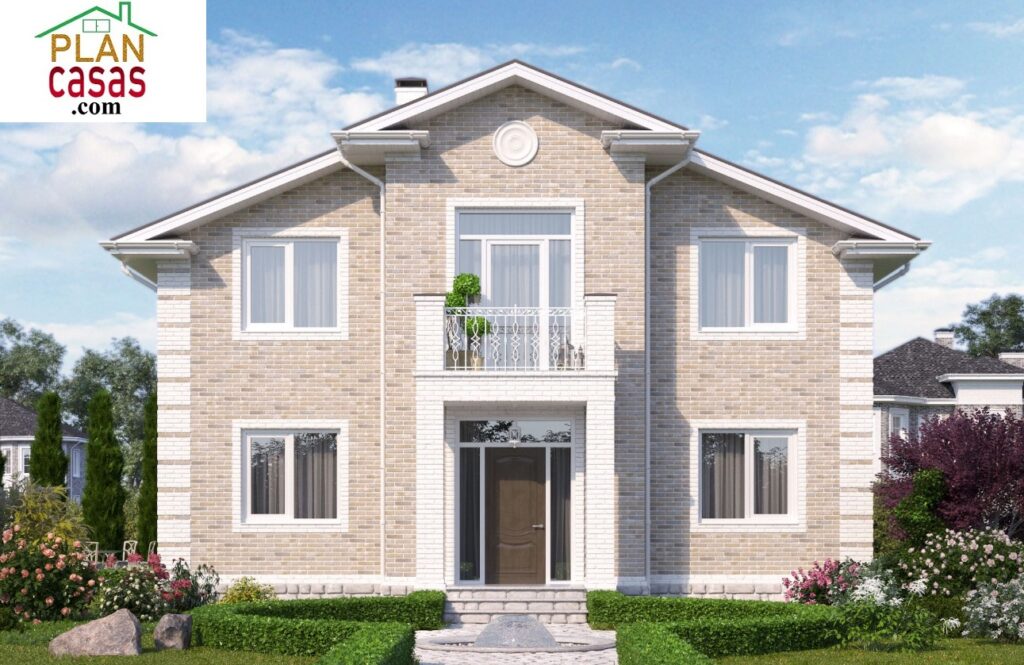 Two storey house house plan