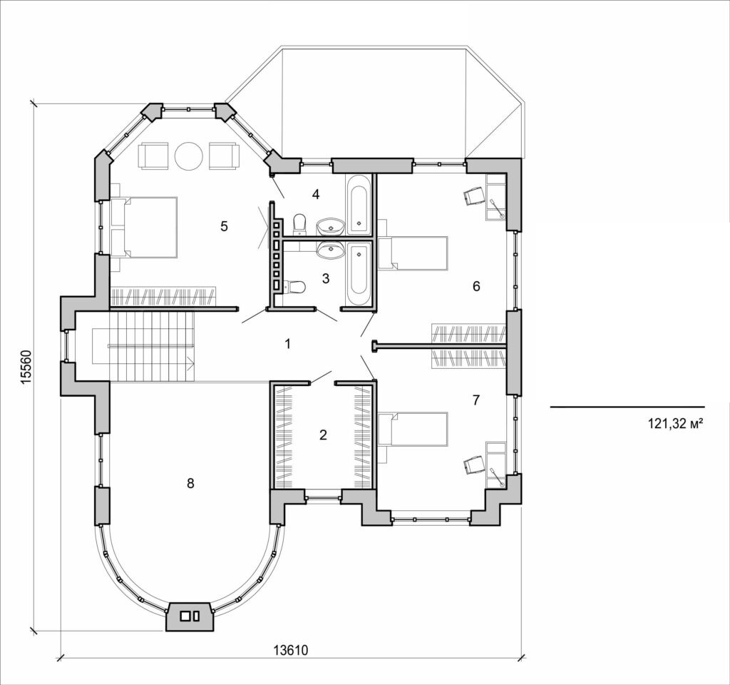 Visualization gallery - Two storey house