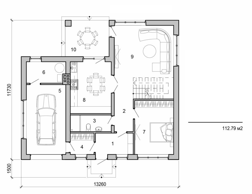 Visualization gallery - Two storey house