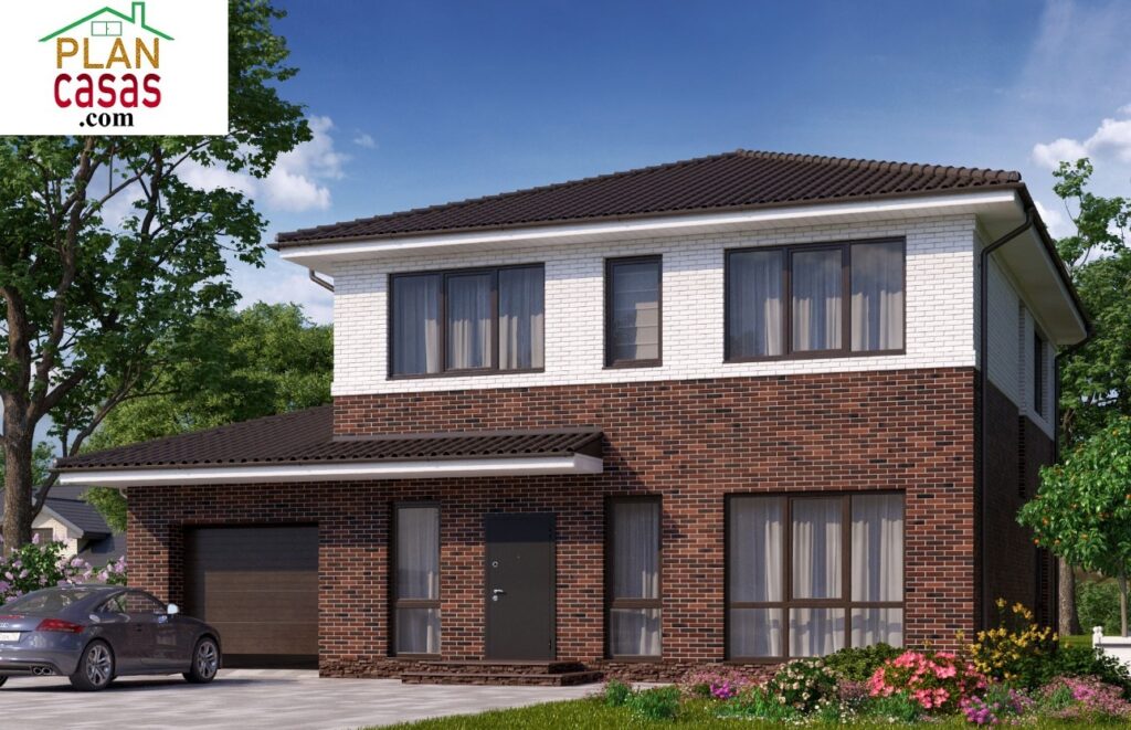 Two storey house house plan