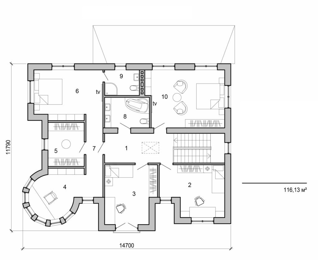 Visualization gallery - Castle type house