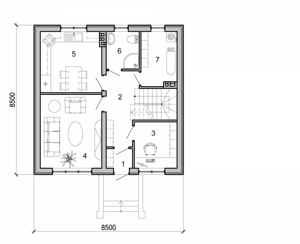 Visualization gallery - Two Storey House