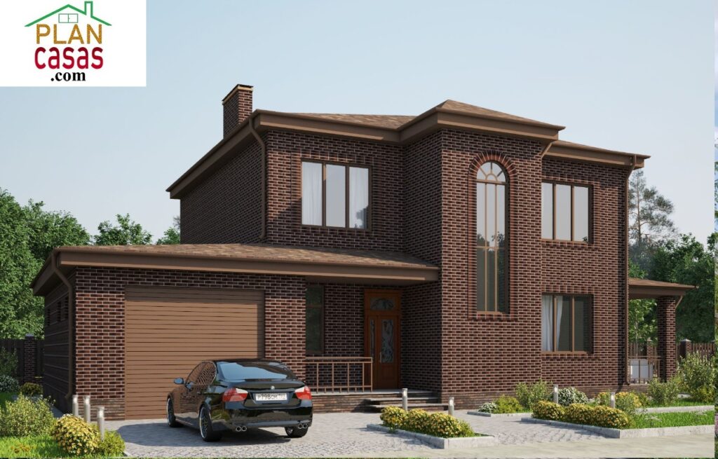 Two storey house house plan