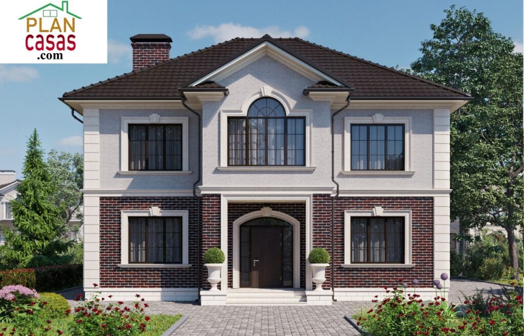 Two storey house house plan