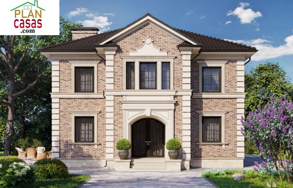 Two storey house house plan