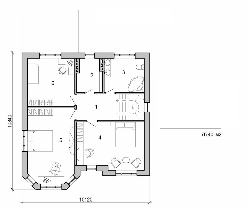 Visualization gallery - Two storey house