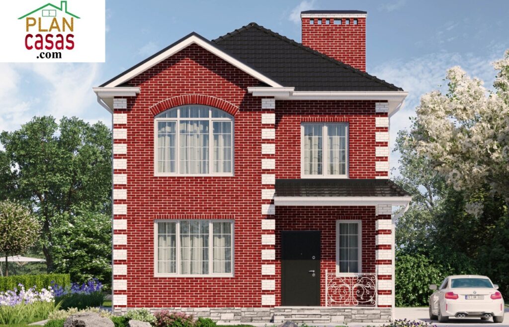 Two storey house house plan