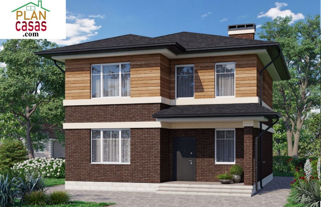 Two storey house house plan