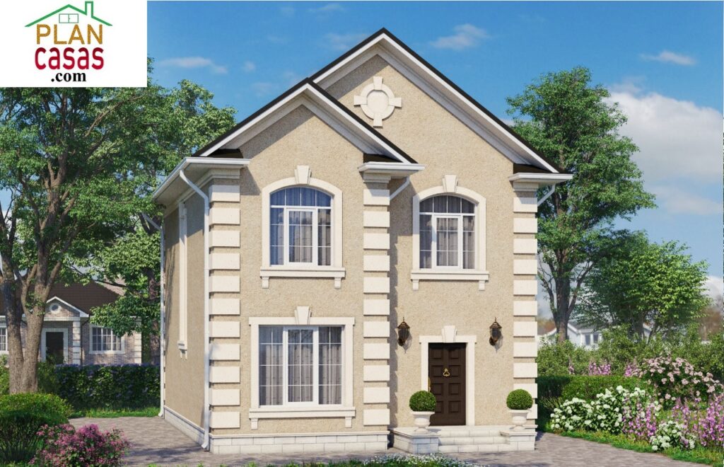 Two storey cottage house plan