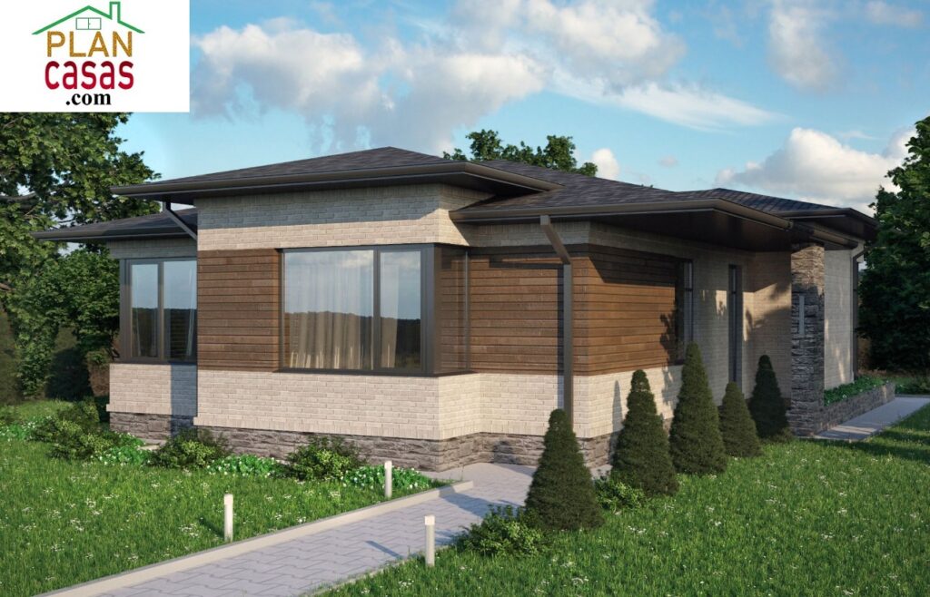 One storey house house plan