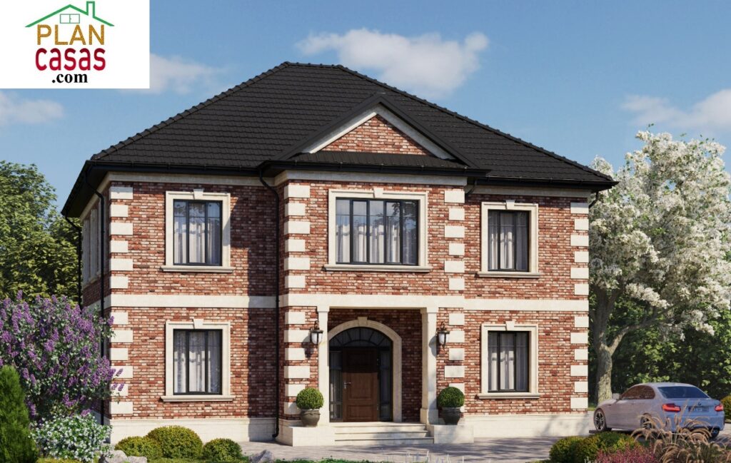 Two storey house house plan