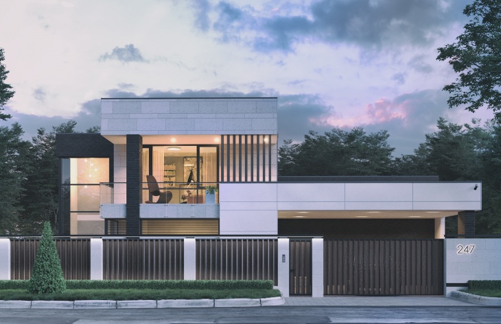 Visualization gallery - Two storey cottage