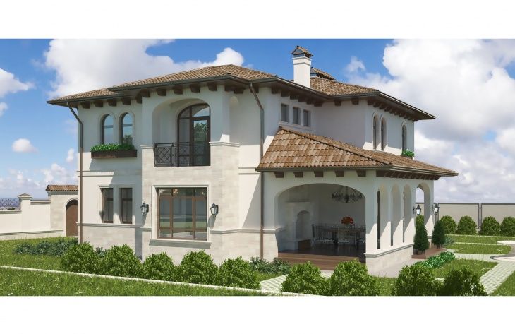 Visualization gallery - Two storey cottage