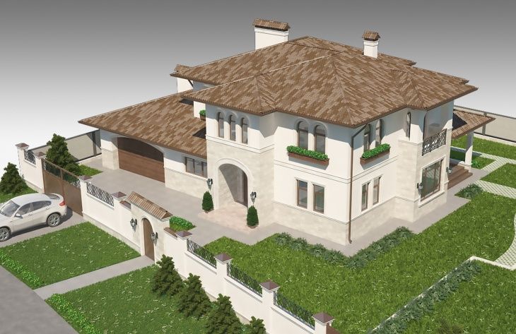 Visualization gallery - Two storey cottage