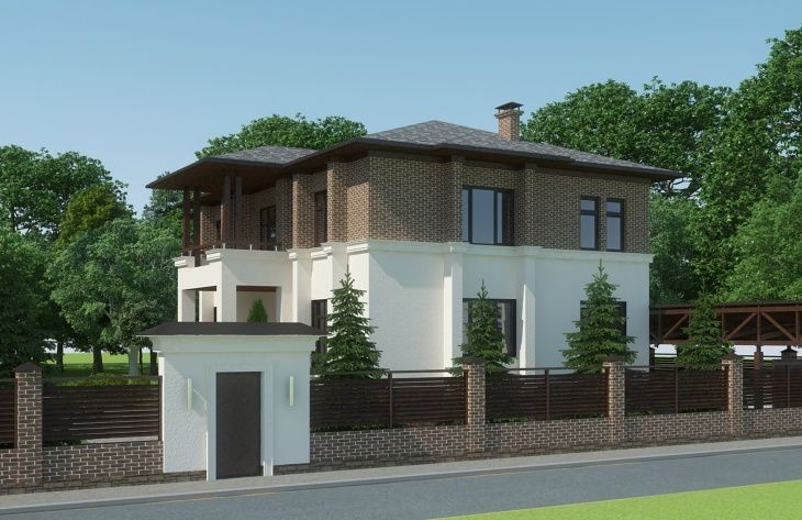 Visualization gallery - Two storey house