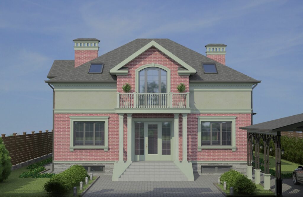 Visualization gallery - Two storey house