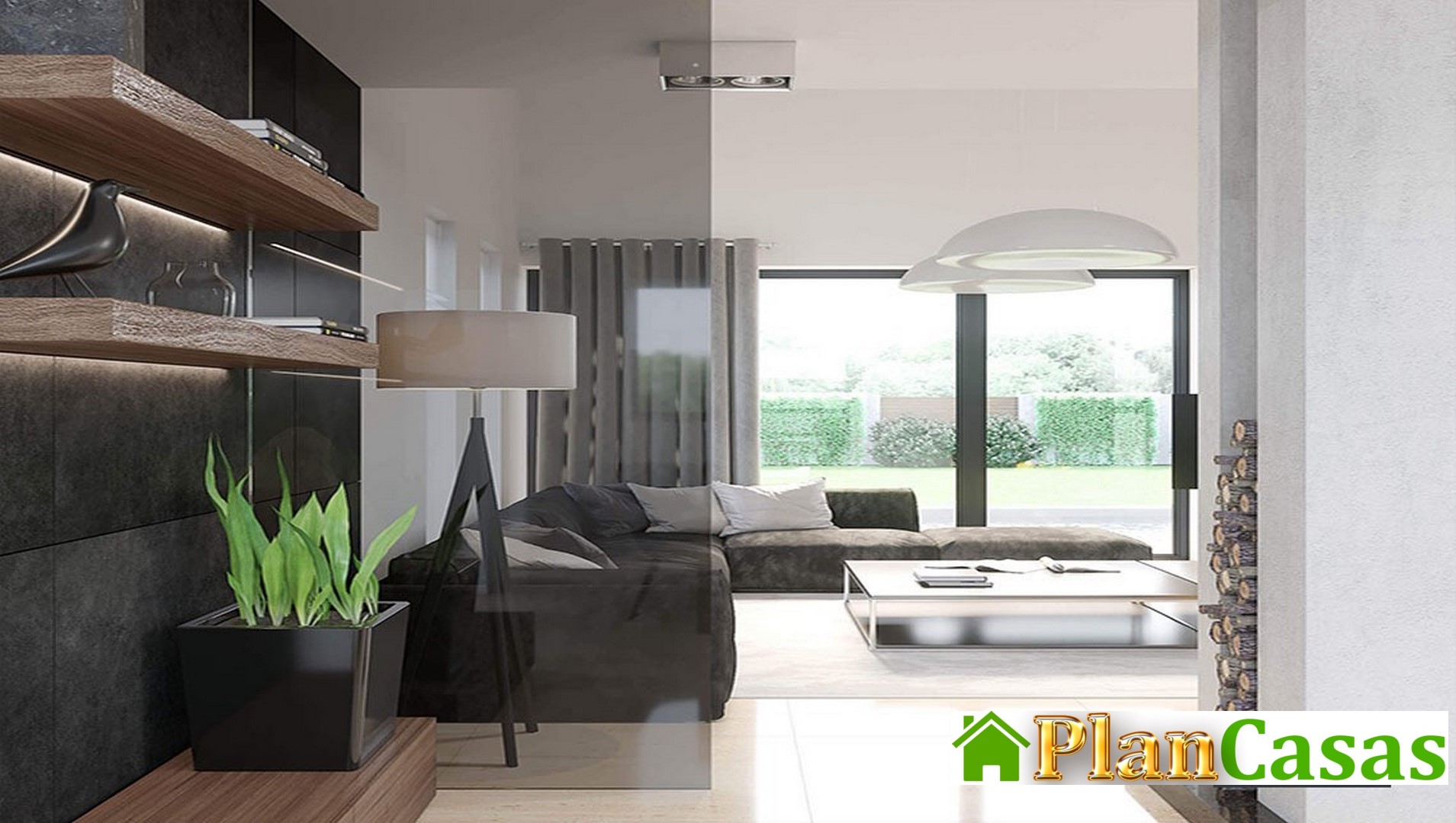 Visualization gallery - The project of a chic mansion with a unique layout