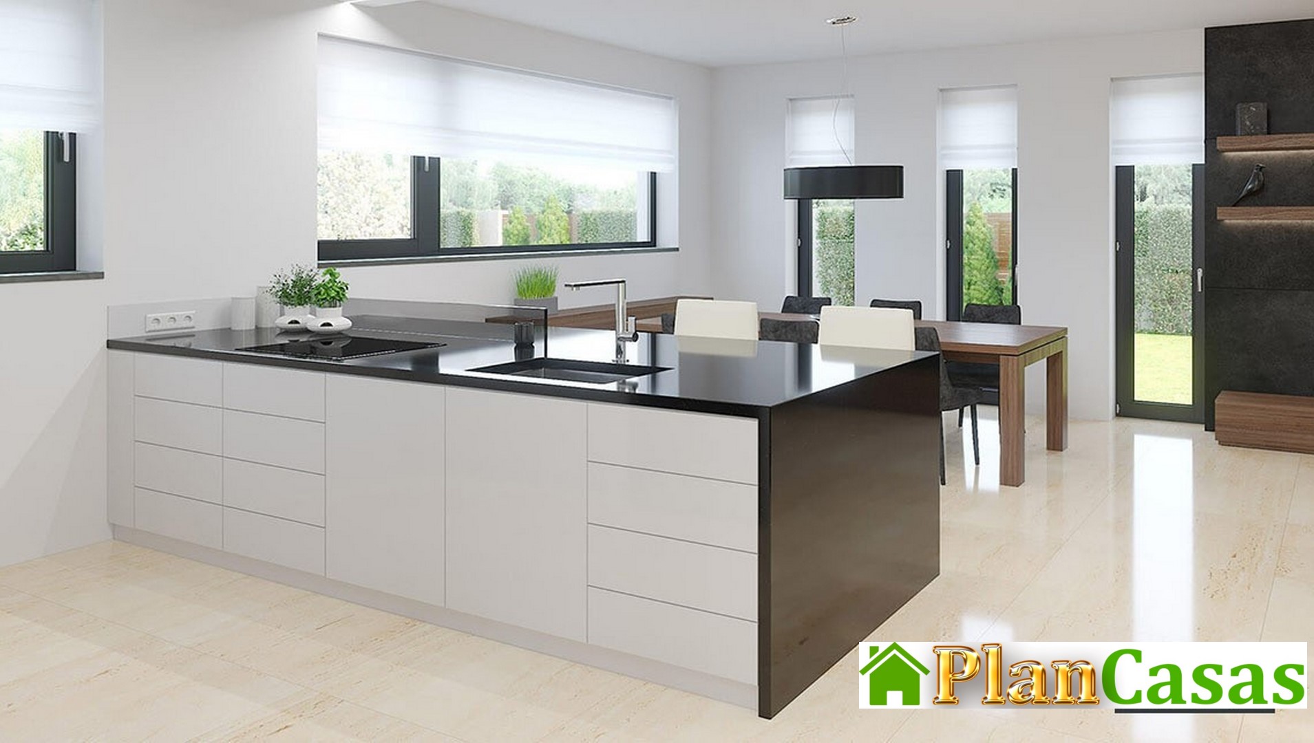 Visualization gallery - The project of a chic mansion with a unique layout