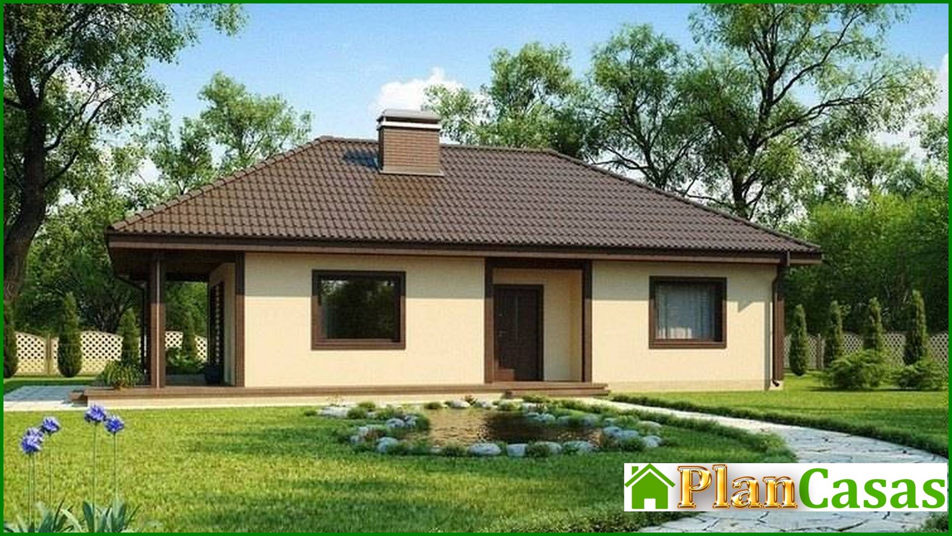 Visualization gallery - Compact house project with terrace