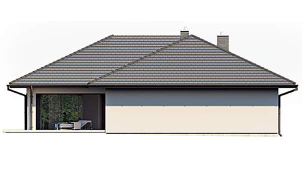 Visualization gallery - Project of a modern house