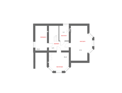 Visualization gallery - Beautiful bright rural two-story mansion