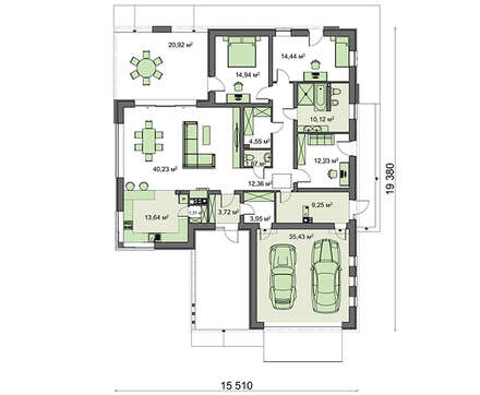 Visualization gallery - Presentable mansion with a spacious reception area