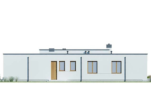 Visualization gallery - Modern house with three bedrooms and three bathrooms