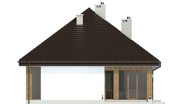 Visualization gallery - Stylish four-bedroom apartment building