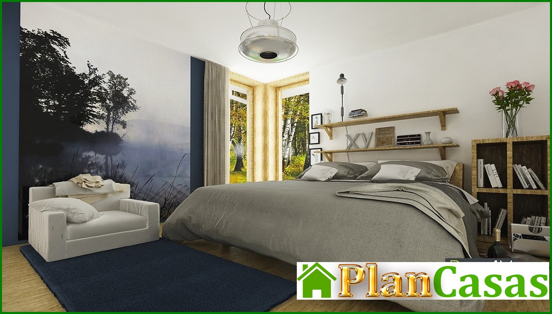 Visualization gallery - Stylish four-bedroom apartment building