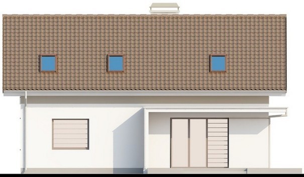 Visualization gallery - The project of an energy-saving classic house with an attic