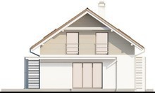 Visualization gallery - The project of an energy-saving classic house with an attic