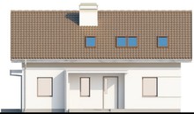 Visualization gallery - The project of an energy-saving classic house with an attic